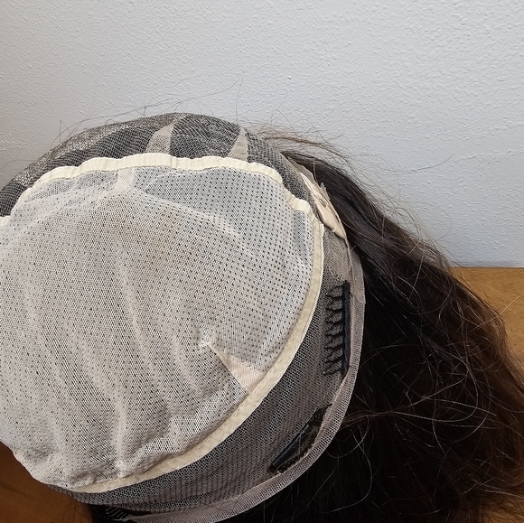 LILLYS HAIR LONG WIG Highlights (density human hair) - Picture 9 of 12